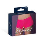 Magic Silk Pink Kink Flowy Boy Short Pink Glow S/M