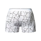 Male Power Soo Cumfy Boxer Brief Black/White S