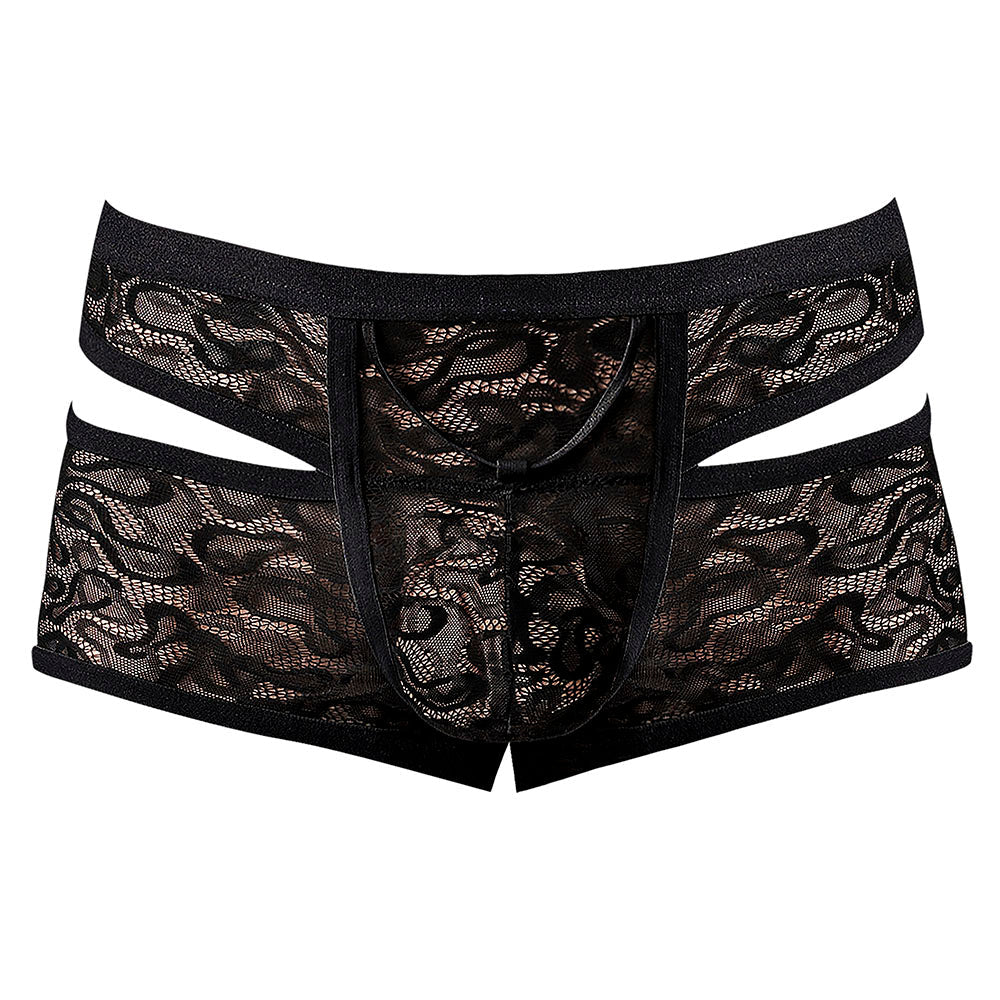 Male Power Lucifer Cutout Short Black L