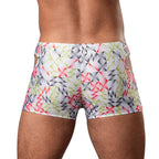 Male Power Cut It Out! Cutout Mini Short Red/Black S