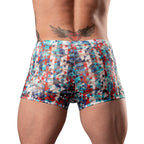 Male Power Your Lace Or Mine Pouch Short Geometric S