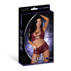 Lust Fetish Thalia Burgundy L/XL