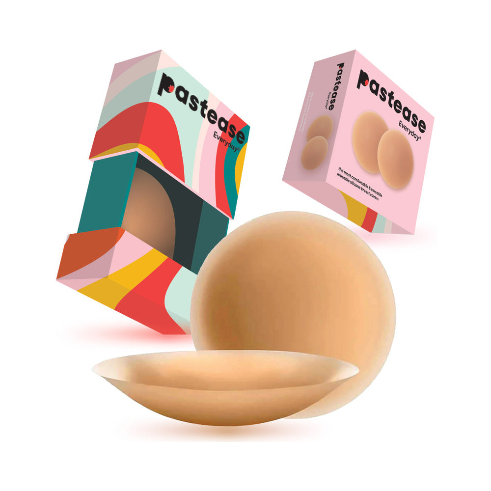 Pastease Halos Reusable Sticky Adhesive Silicone Nipple Cover Medium Large D+ Cup
