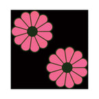 Pastease Daisy: Neon Green & Glow-in-the-Dark Neon Pink Petal Pasties Nipple Covers