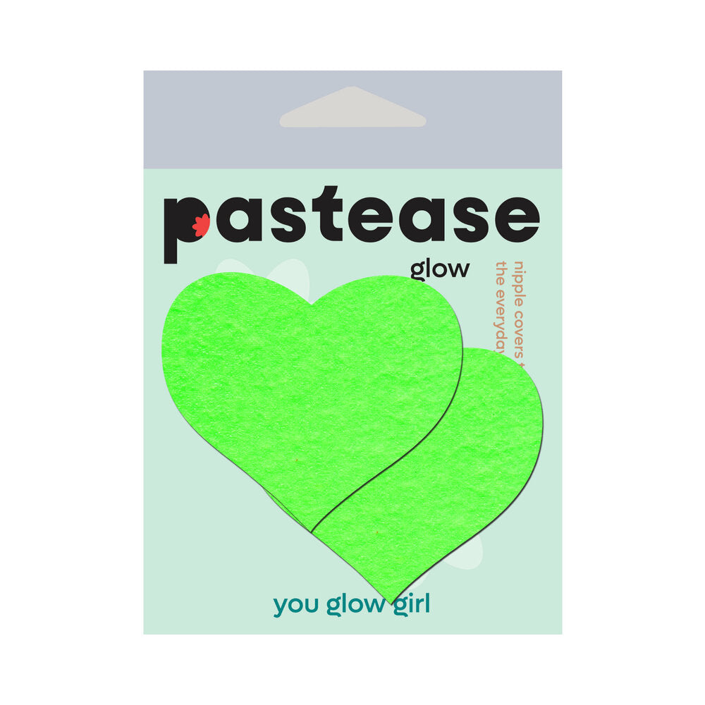 Pastease Love: Glow-in-the-Dark Hearts Pasties
