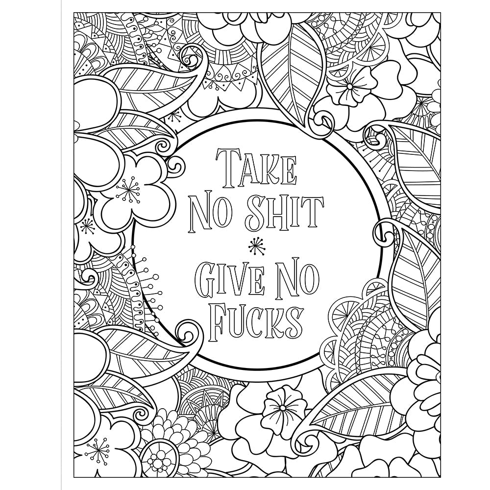 F*cking Fantastic: A Colossal Kick-Ass Coloring Book
