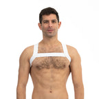 Prowler RED Sports Harness White L/XL