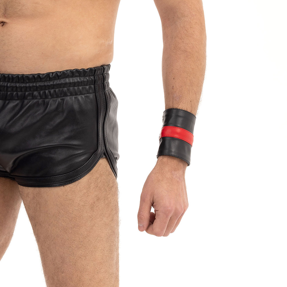 Prowler RED Leather Wrist Wallet Black/Red M