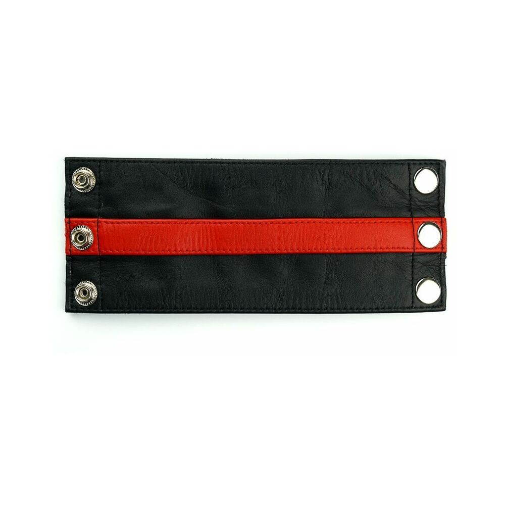 Prowler RED Leather Wrist Wallet Black/Red M