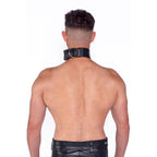 Prowler RED Leather Collar S/M