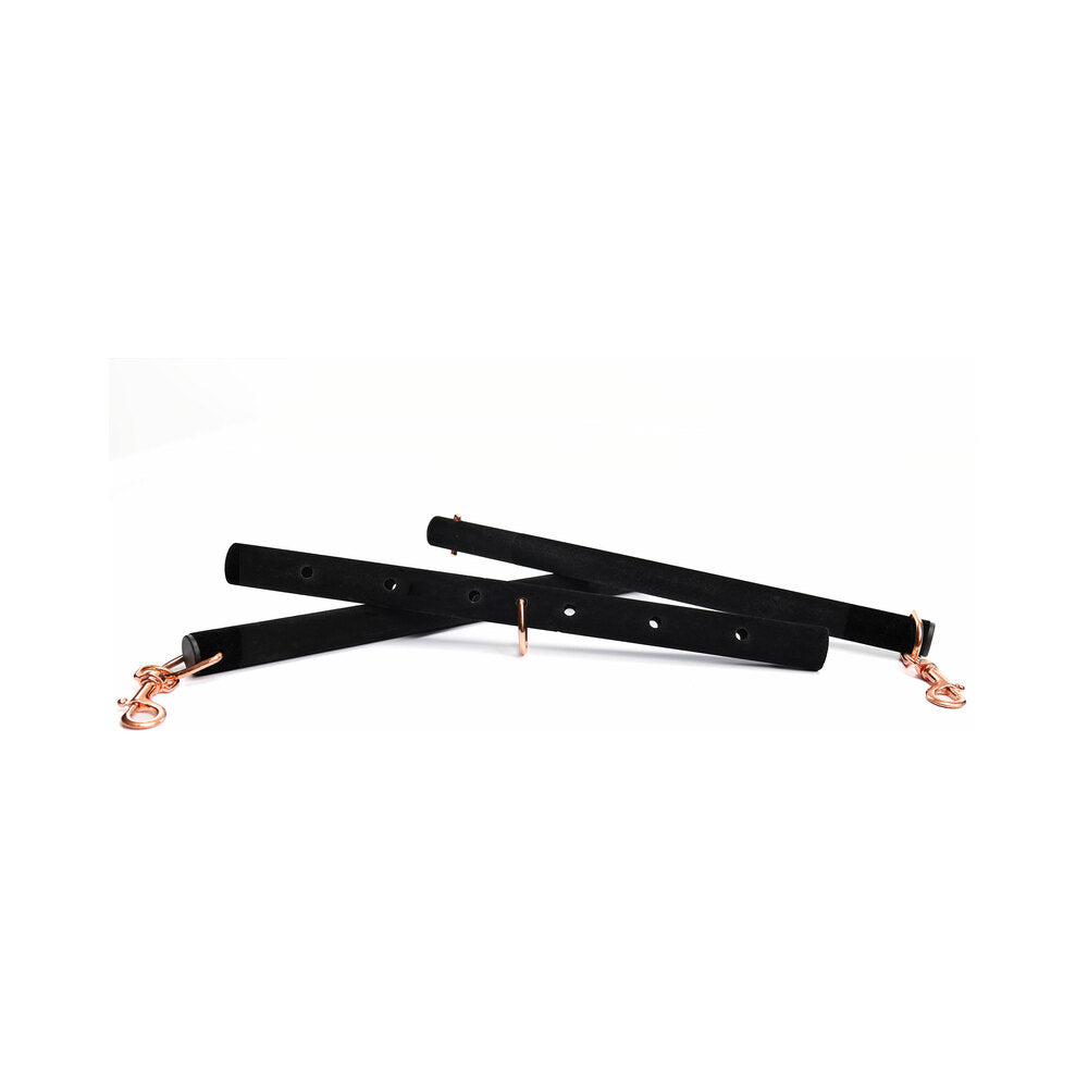 Coquette Pleasure Spreader Bar Black