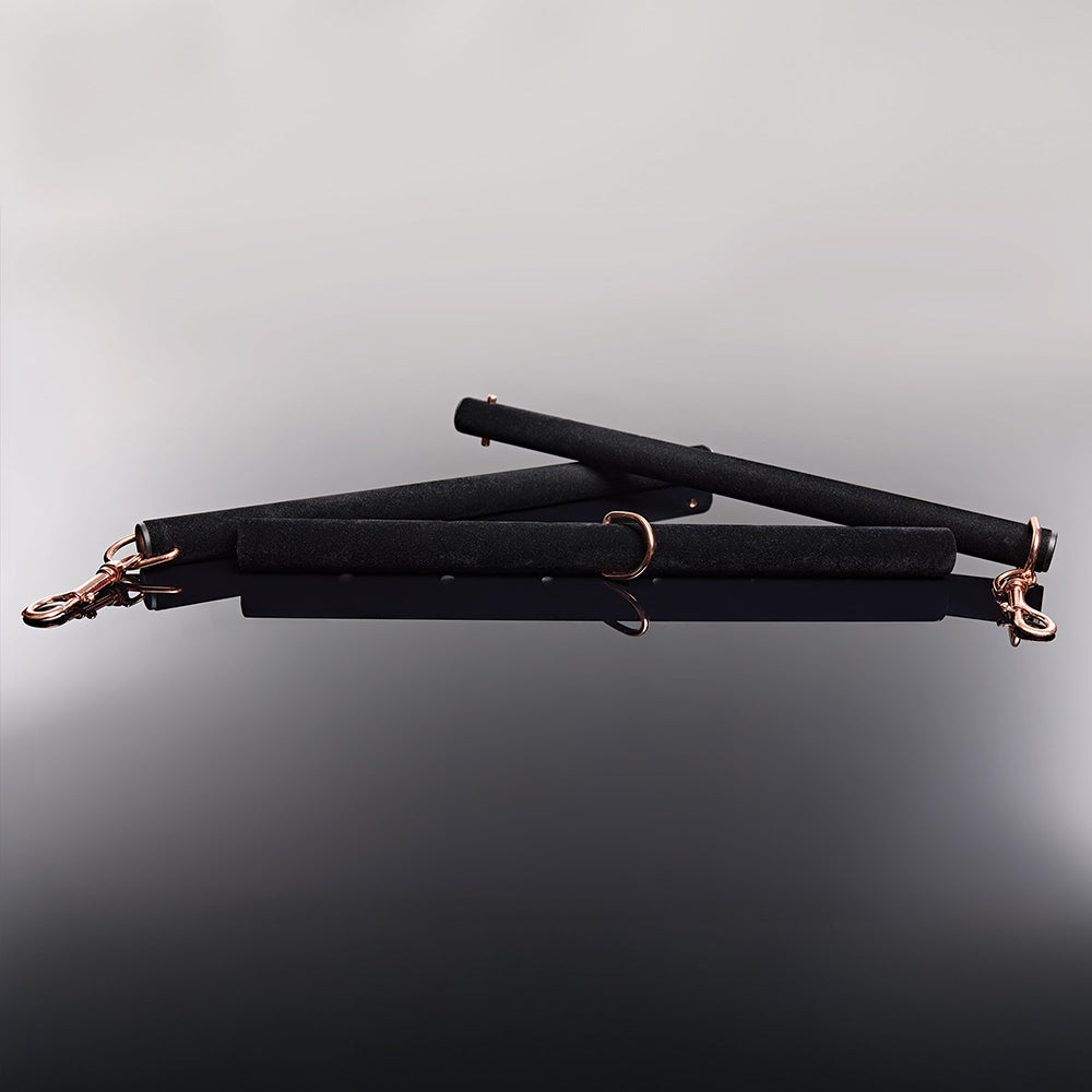 Coquette Pleasure Spreader Bar Black