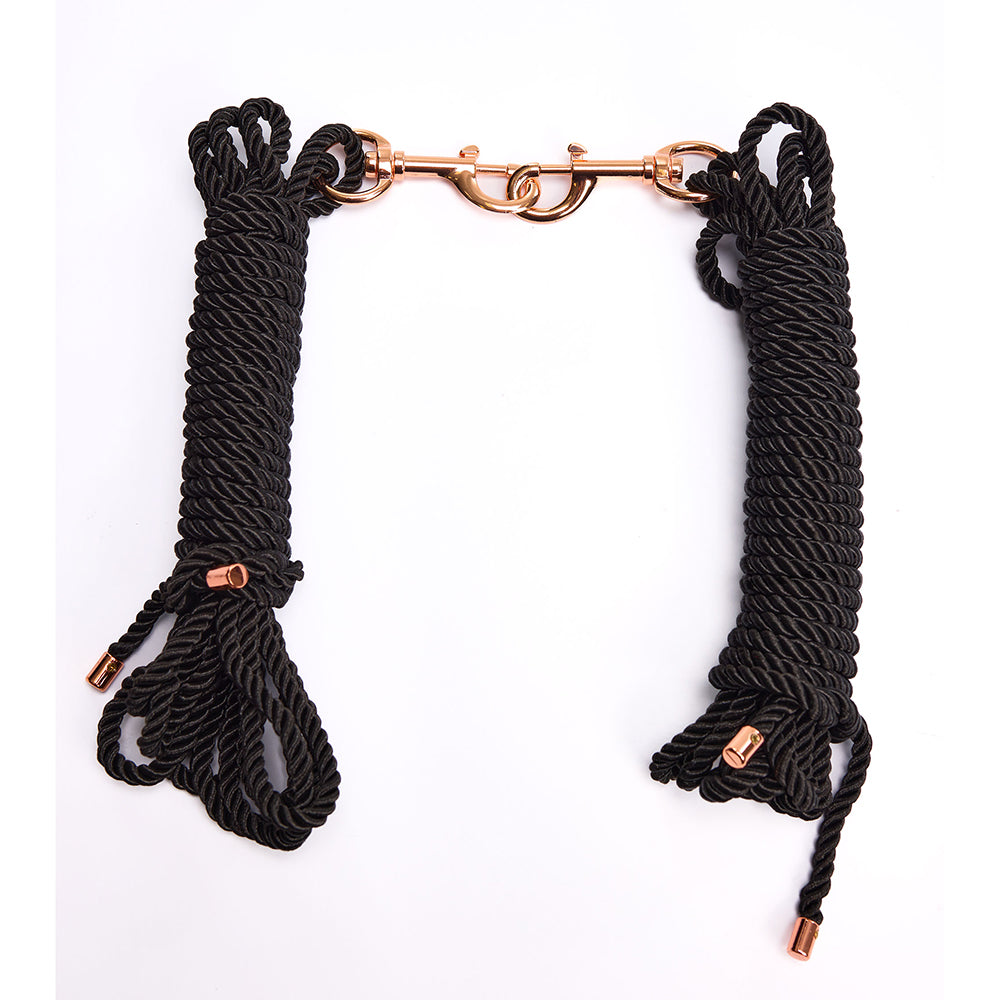 Coquette Pleasure Rope Set Black