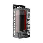 Shaft Model J 7.5 in. Liquid Silicone Dong Black