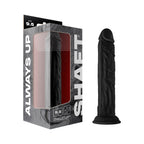 Shaft Model J 9.5 in. Liquid Silicone Dong Black