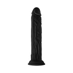 Shaft Model J 9.5 in. Liquid Silicone Dong Black