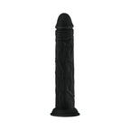 Shaft Model J 9.5 in. Liquid Silicone Dong Black