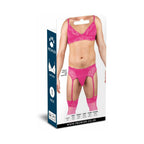 Prowler Lace Bra Pink 2XL