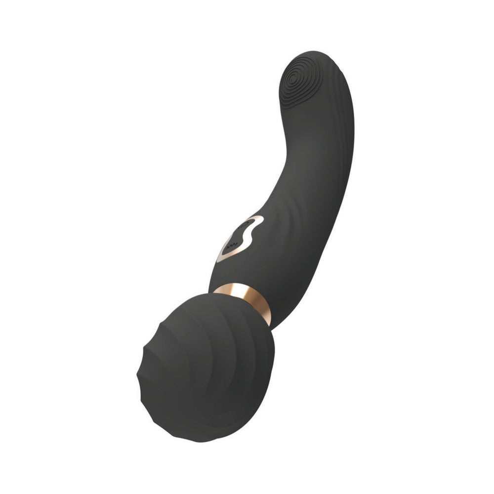 The Beat Dual Pleasure Wand Black