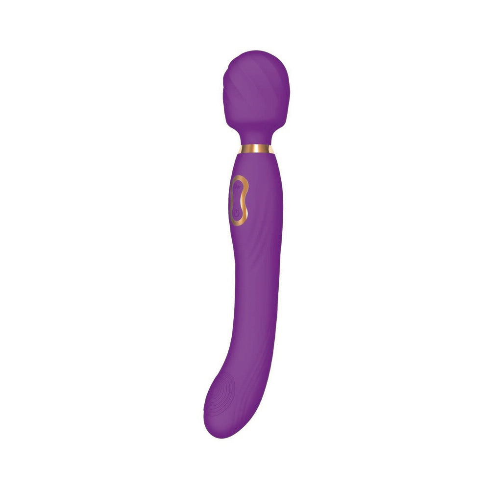 The Beat Dual Pleasure Wand Purple