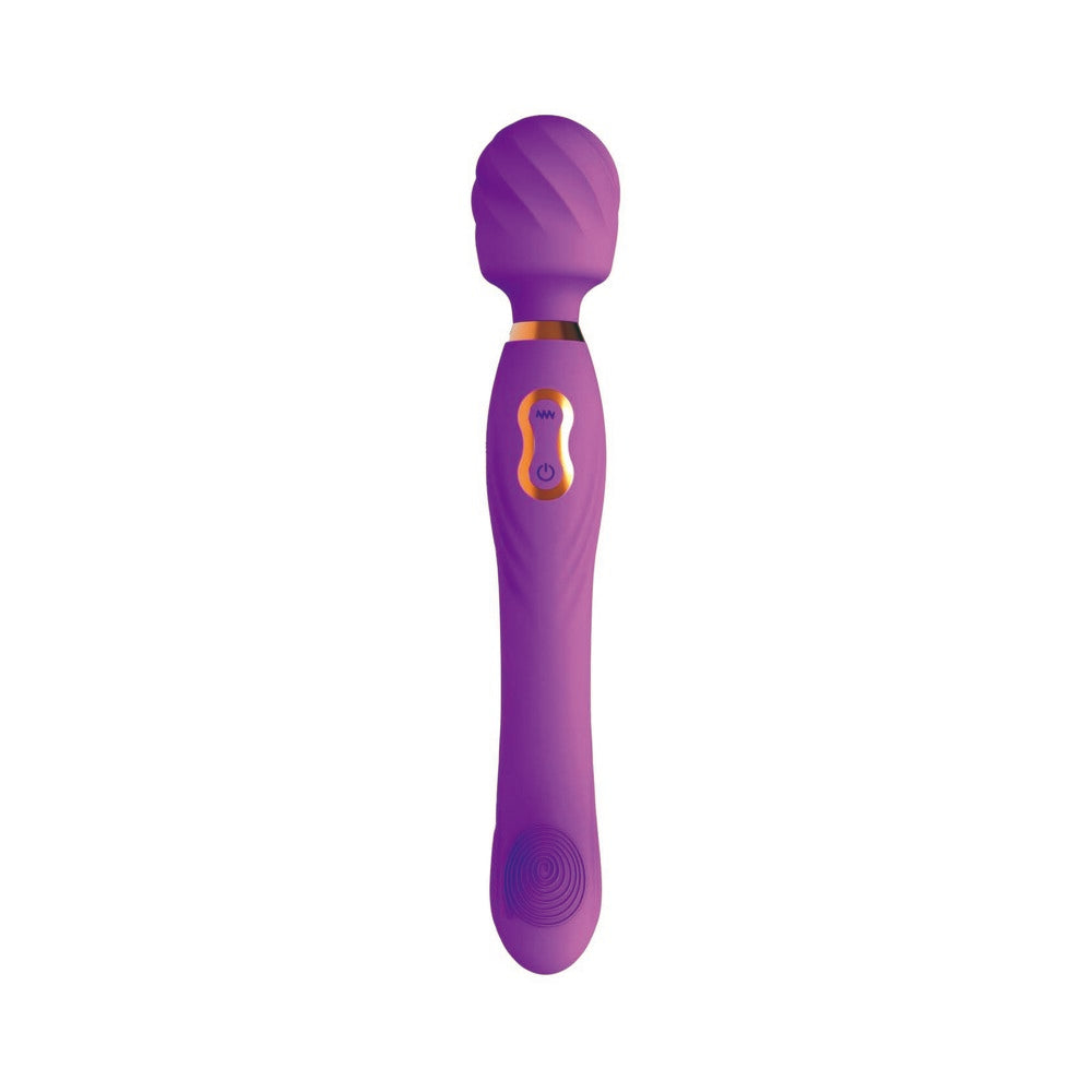 The Beat Dual Pleasure Wand Purple