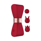 Gold Glam Tri-Tip Vibe Red