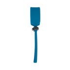 LEVELZ Wide Adjustable Silicone Lasso Cock Ring 5mm Teal
