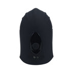 LEVELZ Adjustable Vibrating Silicone Penis Head Stimulator Black