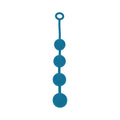 LEVELZ Round Silicone Anal Balls XLarge 50 mm Teal