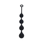 LEVELZ Waterdrop Silicone Anal Balls Large 40 mm Black
