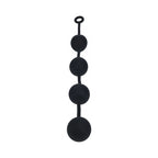 LEVELZ Round Silicone Anal Balls XXLarge 60 mm Black