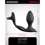 Anal Fantasy Elite Ass-Gasm Gyro-Milk Pro Black