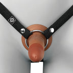 Fantasy X-Tensions Elite Silicone Hollow Strap-On Dual Density 5 in. Brown