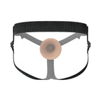 Fantasy X-Tensions Elite Silicone Hollow Strap-On Dual Density 5 in. Brown