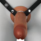 Fantasy X-Tensions Elite Silicone Hollow Strap-On Dual Density 9in Brown
