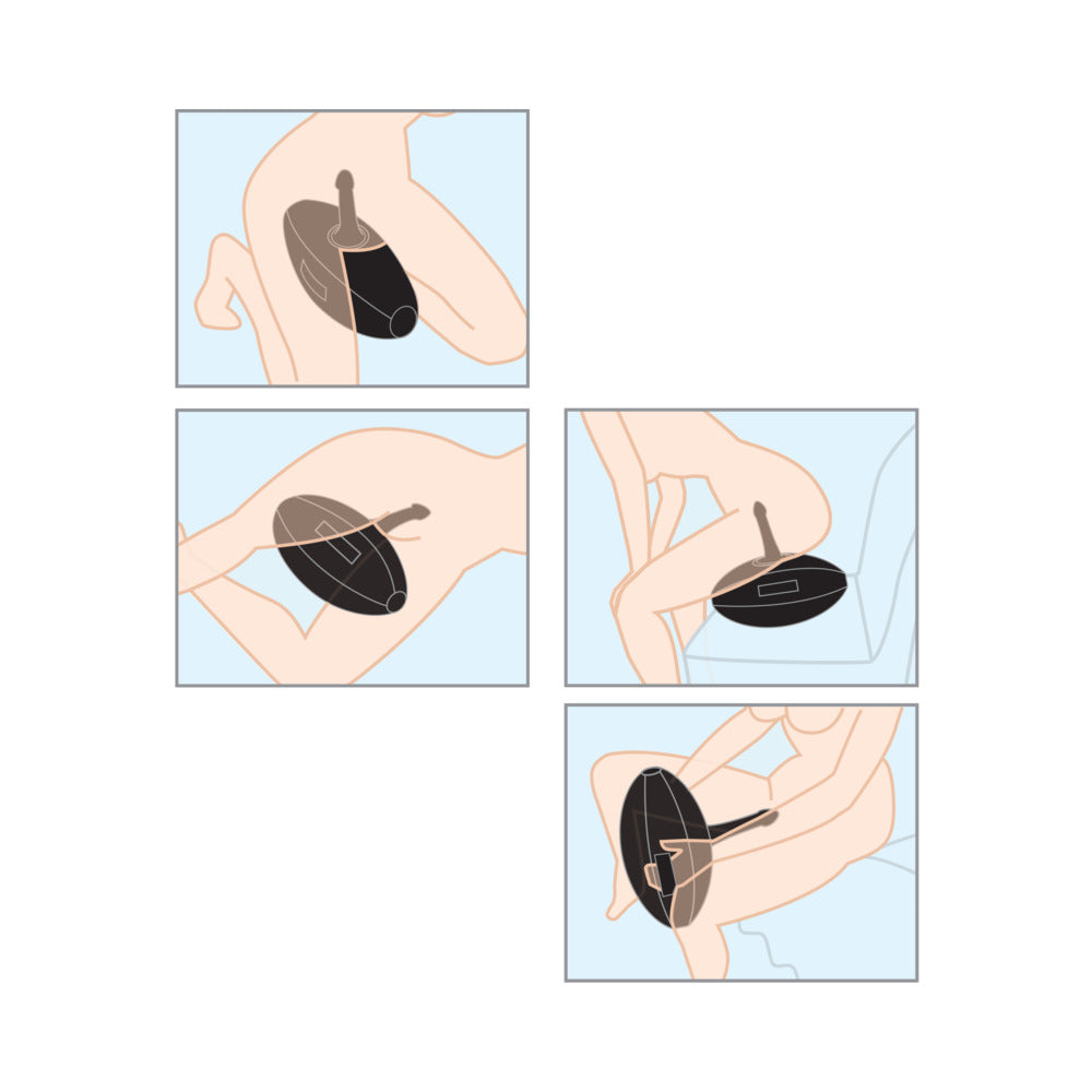 Fetish Fantasy Series Body Dock Inflatable Love Ball Black