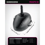 Fetish Fantasy Series Body Dock Inflatable Love Ball Black