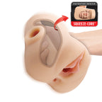 PDX Plus Double Pounder Vibrating Squeeze Stroker Light