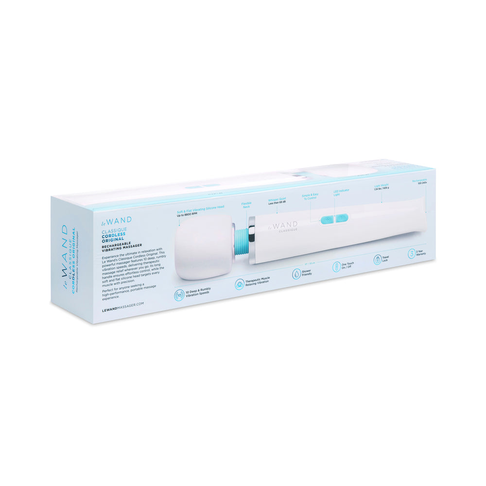 Le Wand Classique Rechargeable Wand Massager