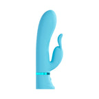 Loveline Tendre Rechargeable Silicone Rabbit Vibrator Blue