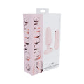 Loveline Velvet Rechargeable Silicone Remote Control Vibrating Plug Pink
