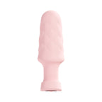 Loveline Velvet Rechargeable Silicone Remote Control Vibrating Plug Pink