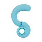 LoveLine Gyre Rechargeable Silicone Vibrating Swirl Blue
