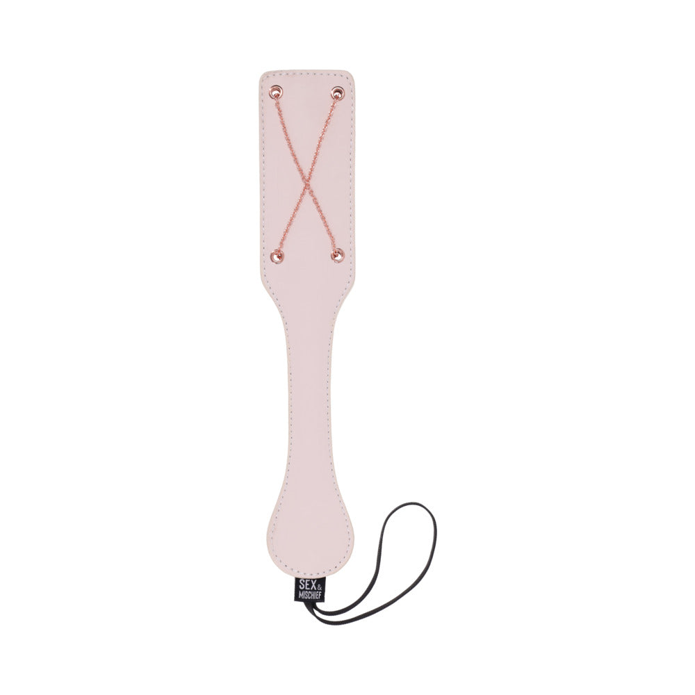 Sportsheets Sex & Mischief Peaches 'n CreaMe Chain Impressions Paddle