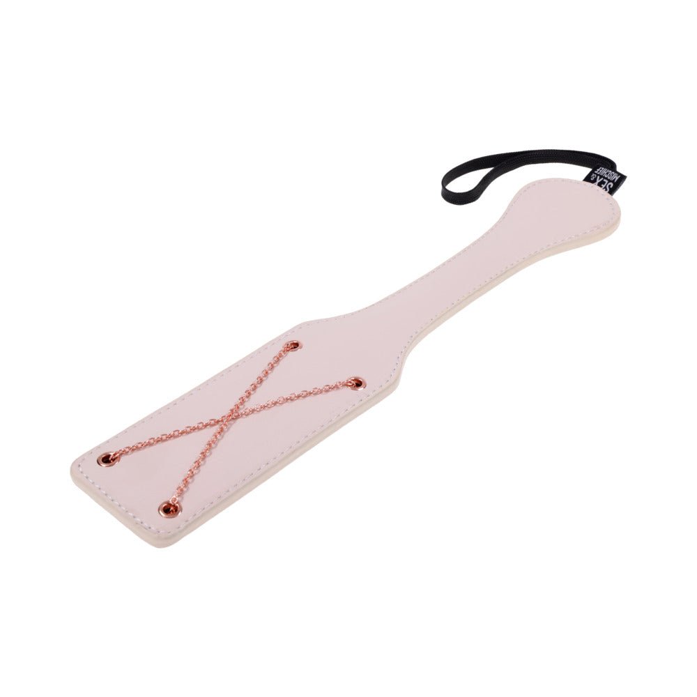 Sportsheets Sex & Mischief Peaches 'n CreaMe Chain Impressions Paddle