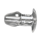 Master Series Dicked Clear Hollow Anal Plug XLarge