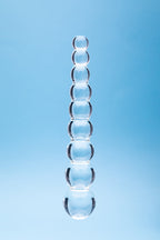Clarity Elysian Pearls Glass Dildo