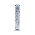 Clarity Seraphic Ripple Glass Dildo