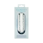Clarity Seraphic Ripple Glass Dildo
