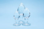 Clarity Utopian Trinity Glass Plug Set